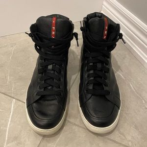 Prada Avenue Hightop Running Shoes